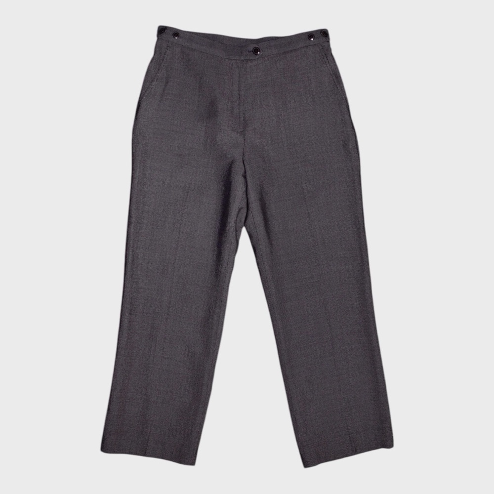 Jone New York Vintage Tailored Birds Eye Wide Leg Pants - Picture 5 of 6